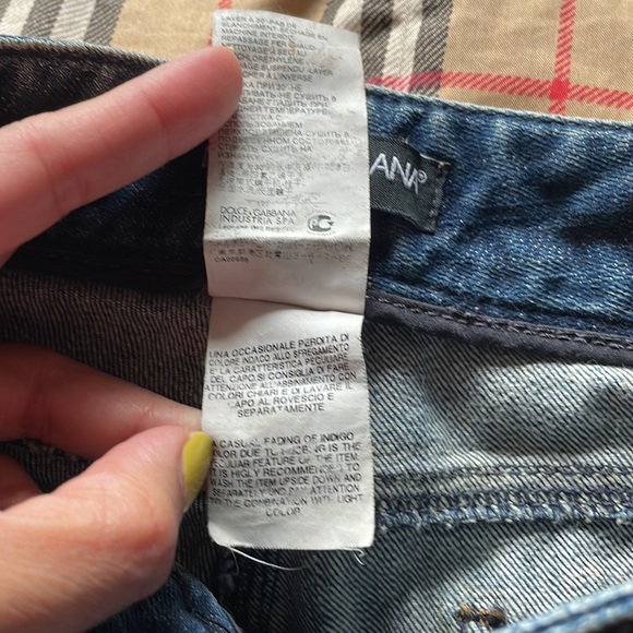 Dolce & Gabbana size 0 xs jeans - Picture 5 of 15